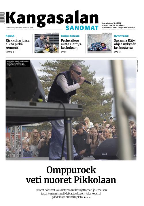 Kangasalan Sanomat 10.6.2026