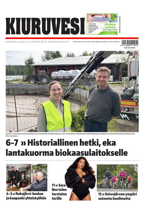 Kiuruvesi-lehti 10.6.2026