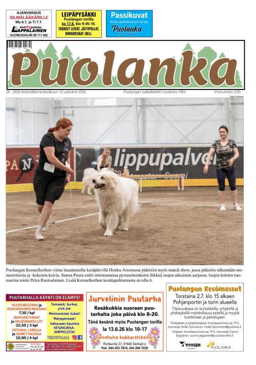 Puolanka-lehti 10.6.2026