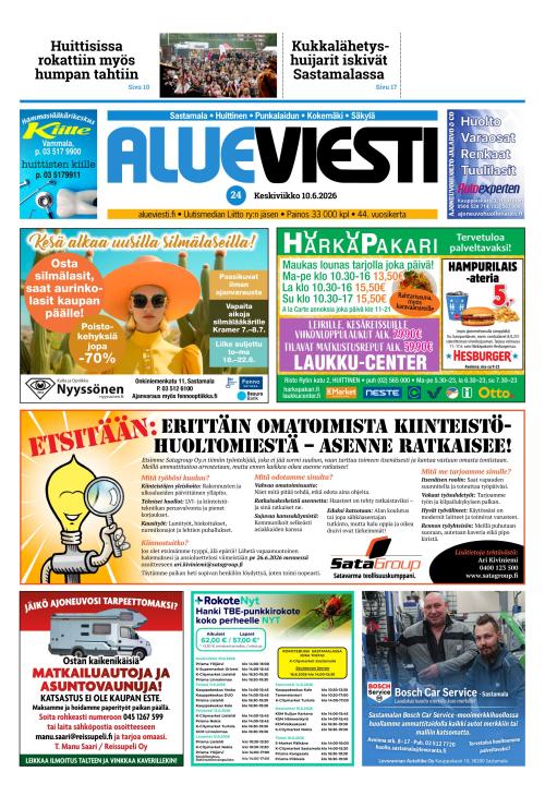 Alueviesti 10.6.2026