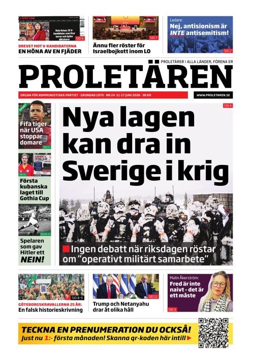 Proletären 11.6.2026