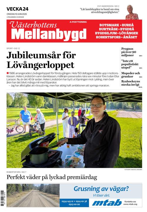 Västerbottens Mellanbygd (SE) 10.6.2026