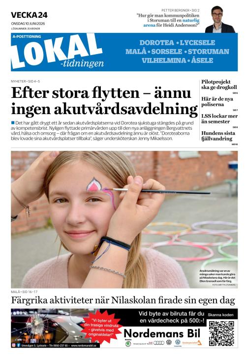 Lokaltidningen 10.6.2026