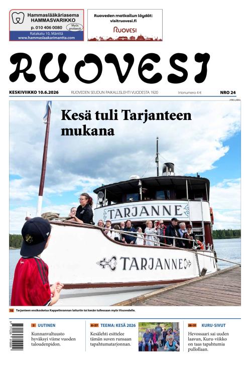 Ruovesi-lehti 10.6.2026