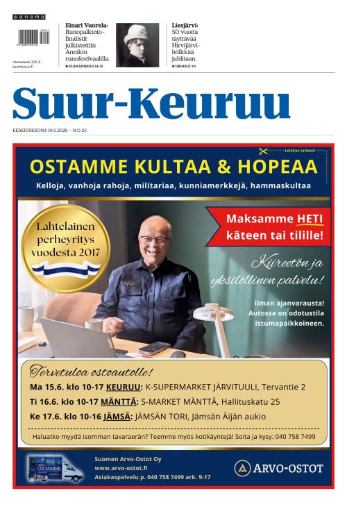 Suur-Keuruu 10.6.2026