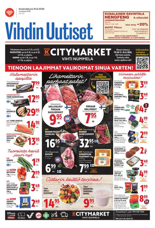 Vihdin uutiset 10.6.2026