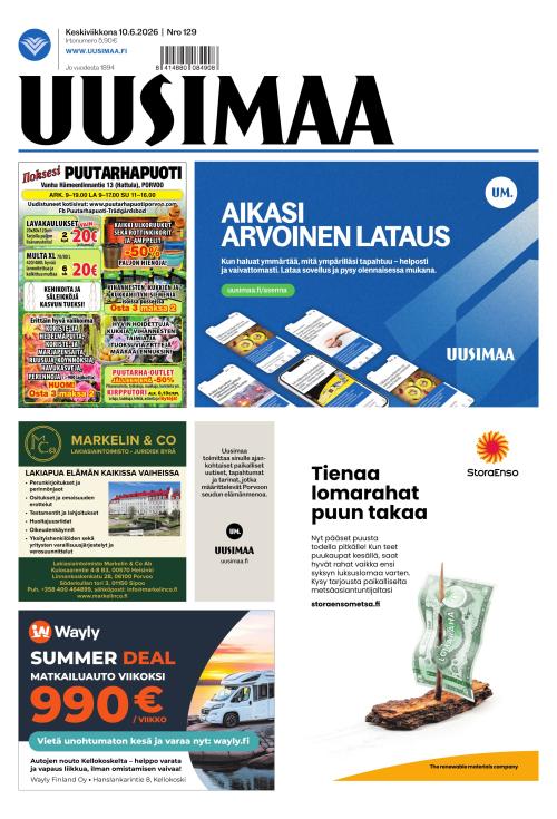 Uusimaa 10.6.2026
