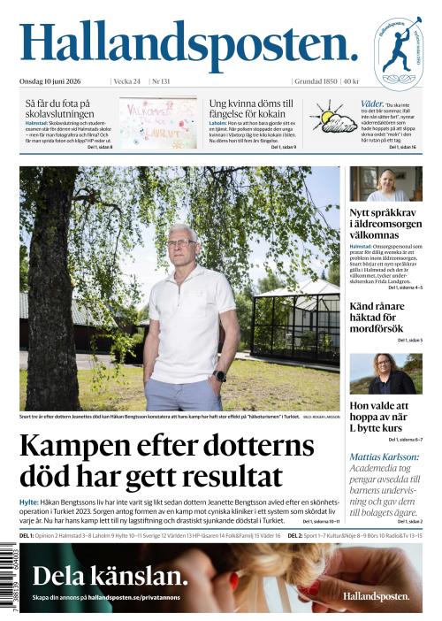 Hallandsposten 10.6.2026