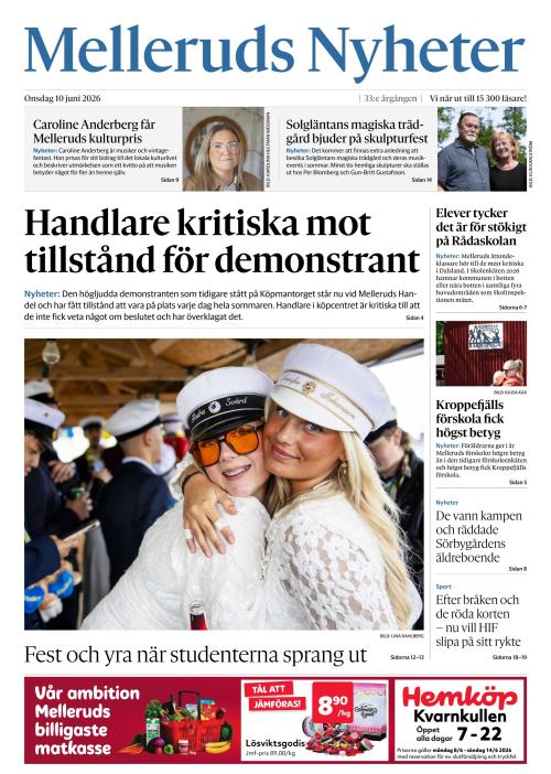 Melleruds nyheter 10.6.2026