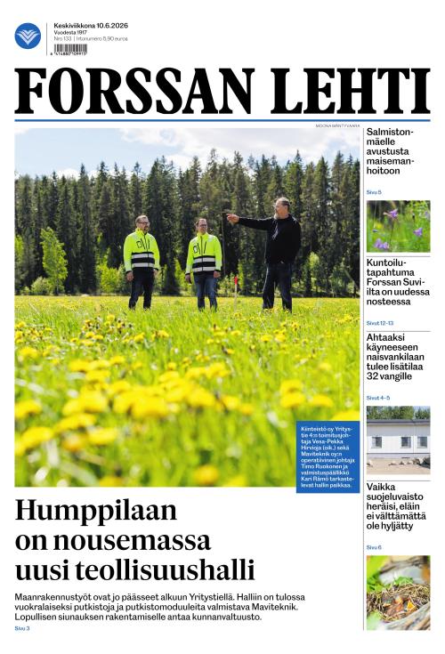 Forssan Lehti 10.6.2026
