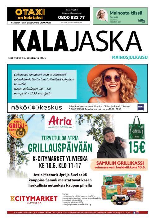 Kalajokilaakso ja Kalajaska 10.6.2026