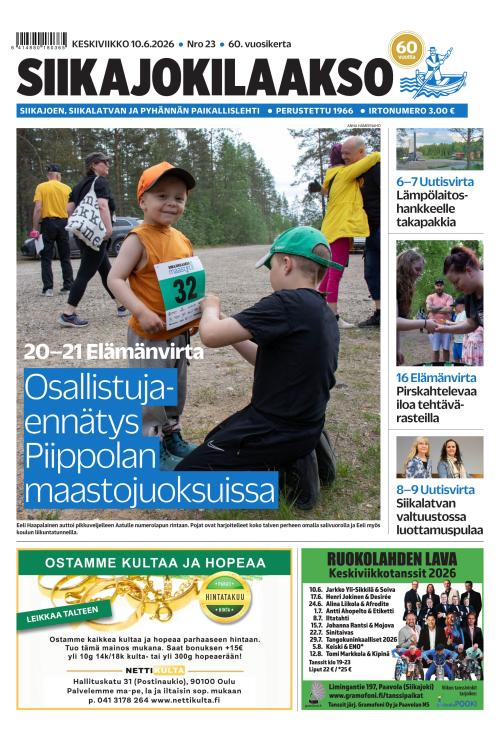 Siikajokilaakso 10.6.2026