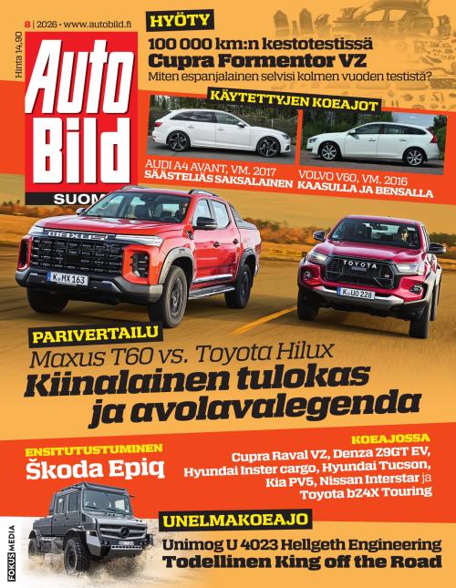 Auto Bild Suomi 8/2026
