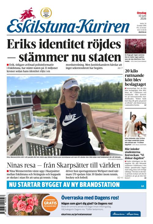 Eskilstuna-Kuriren 10.6.2026