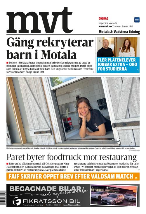 Motala Vadstena Tidning 10.6.2026
