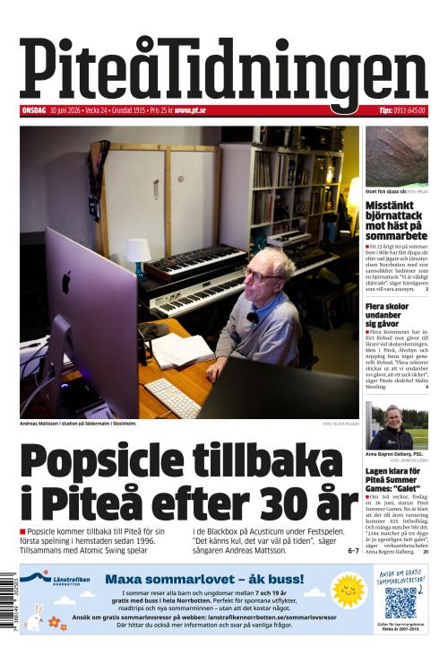 Piteå-Tidningen 10.6.2026