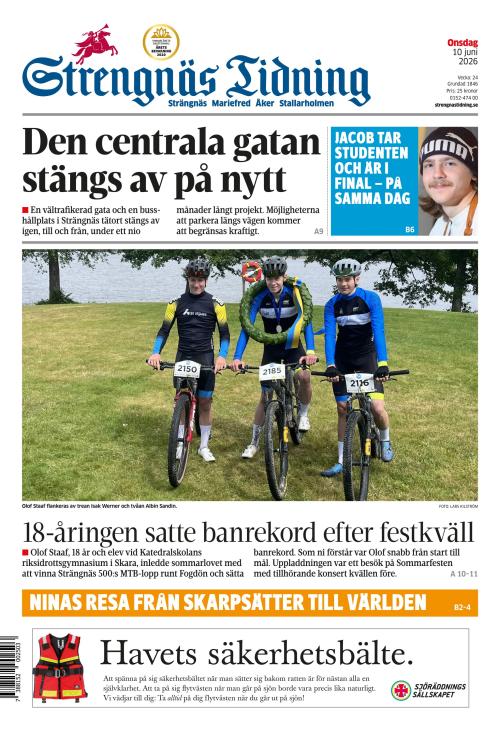 Strengnäs Tidning 10.6.2026