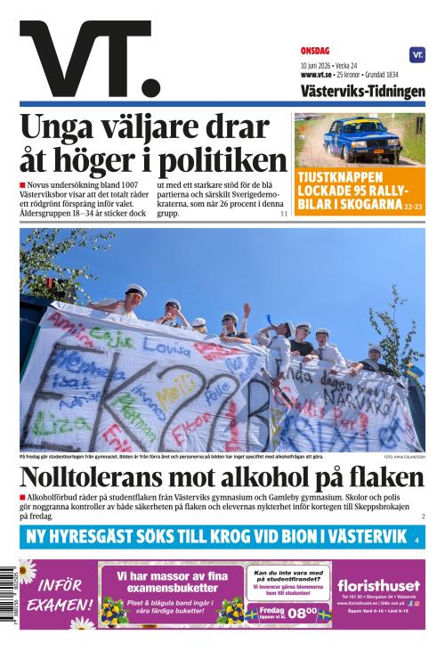 Västerviks-Tidningen 10.6.2026