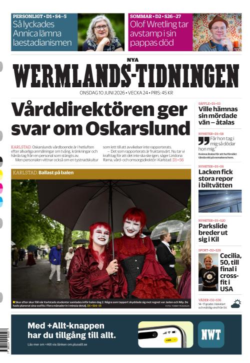 Nya Wermlands-Tidningen 10.6.2026