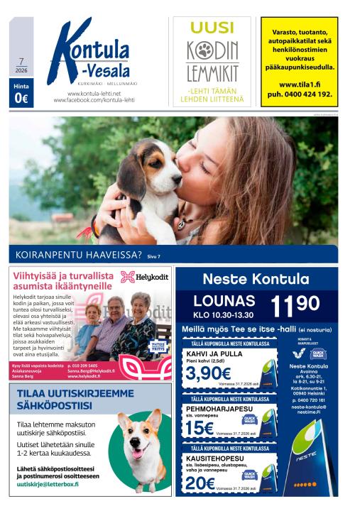 Kontula-Vesala -lehti 11.6.2026