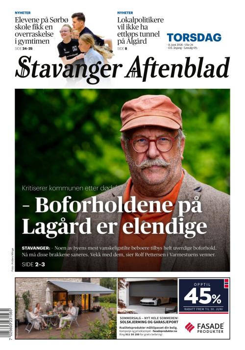 Stavanger Aftenblad 11.6.2026