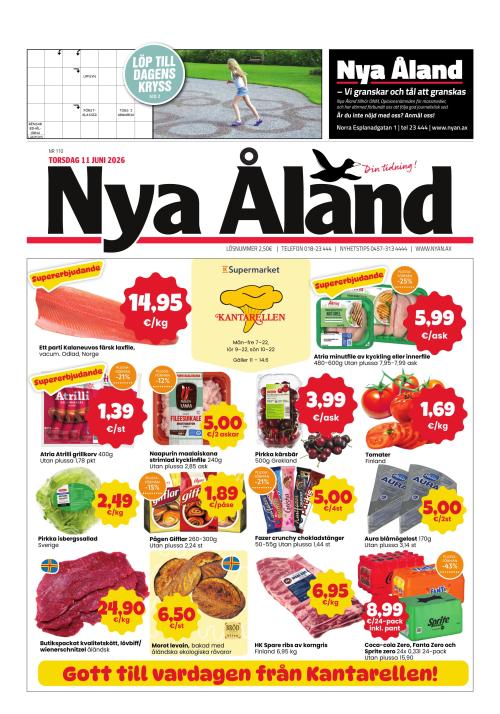 Nya Åland 11.6.2026