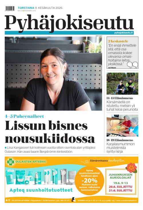 Pyhäjokiseutu 11.6.2026