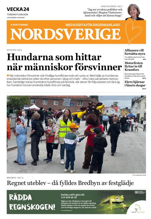 Nordsverige 11.6.2026