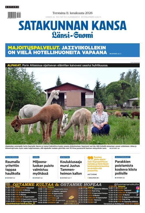 Satakunnan Kansa Länsi-Suomi 11.6.2026