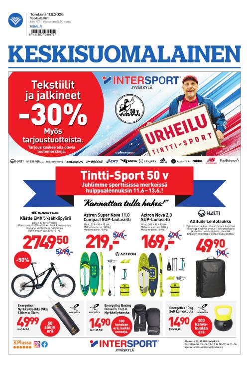 Keskisuomalainen 11.6.2026
