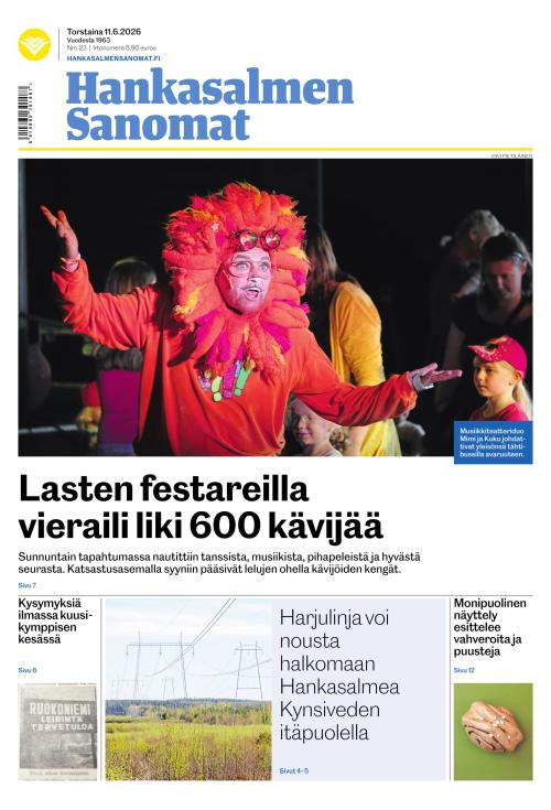 Hankasalmen Sanomat 11.6.2026