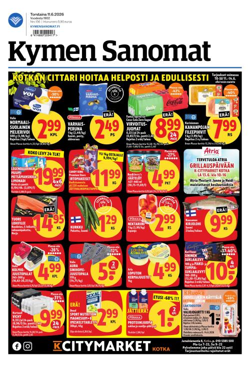 Kymen Sanomat 11.6.2026