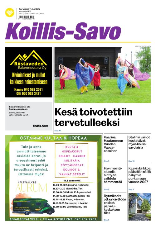Koillis-Savo 11.6.2026