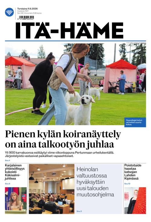 Itä-Häme 11.6.2026