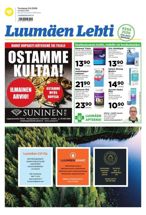 Luumäen Lehti 11.6.2026