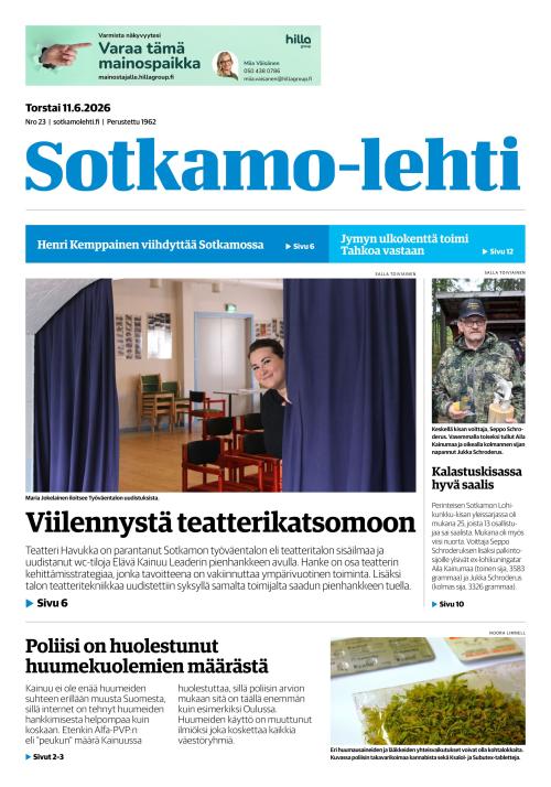 Sotkamo-lehti 11.6.2026