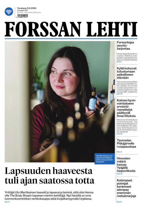 Forssan Lehti 11.6.2026