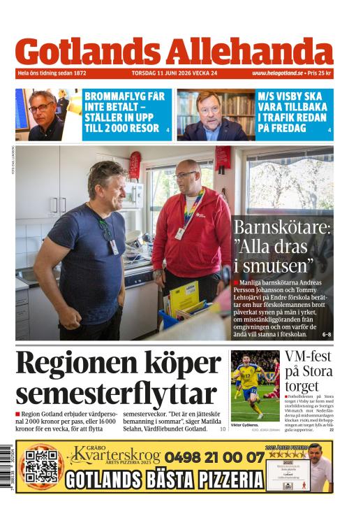 Gotlands Allehanda 11.6.2026