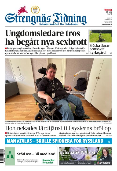 Strengnäs Tidning 11.6.2026
