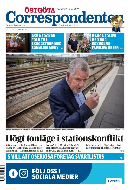 Östgöta Correspondenten 11.6.2026