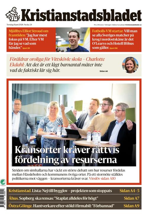 Kristianstadsbladet 11.6.2026