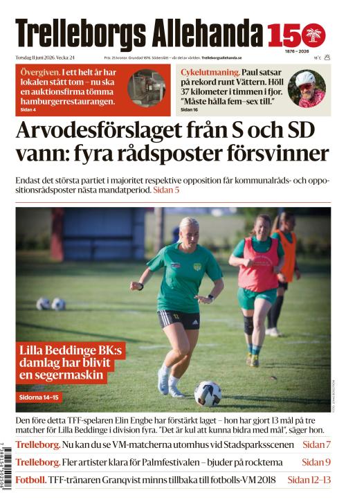 Trelleborgs Allehanda 11.6.2026
