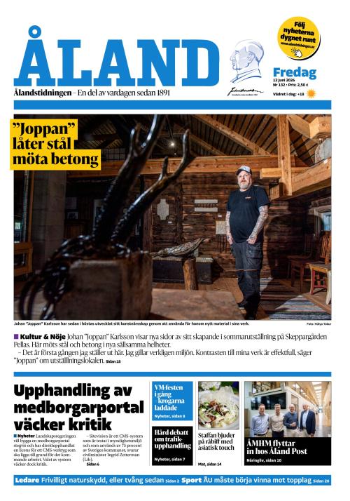 Ålandstidningen 12.6.2026