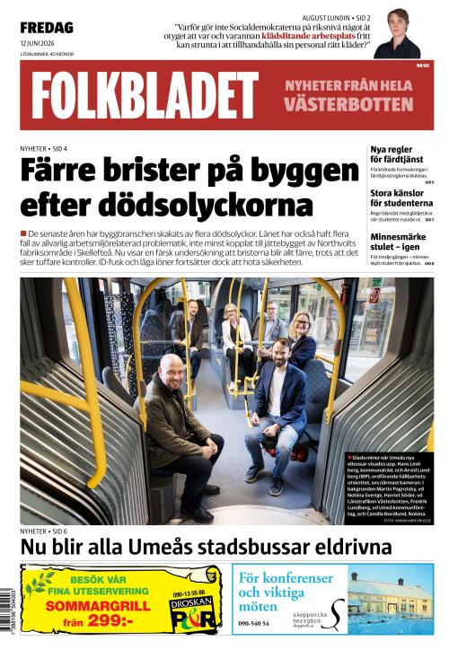 Folkbladet (Västerbotten) (SE) 12.6.2026