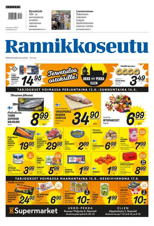 Rannikkoseutu 12.6.2026