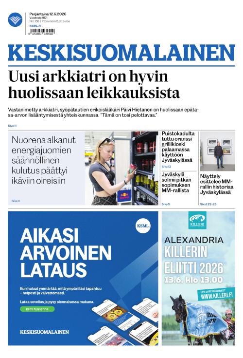 Keskisuomalainen 12.6.2026