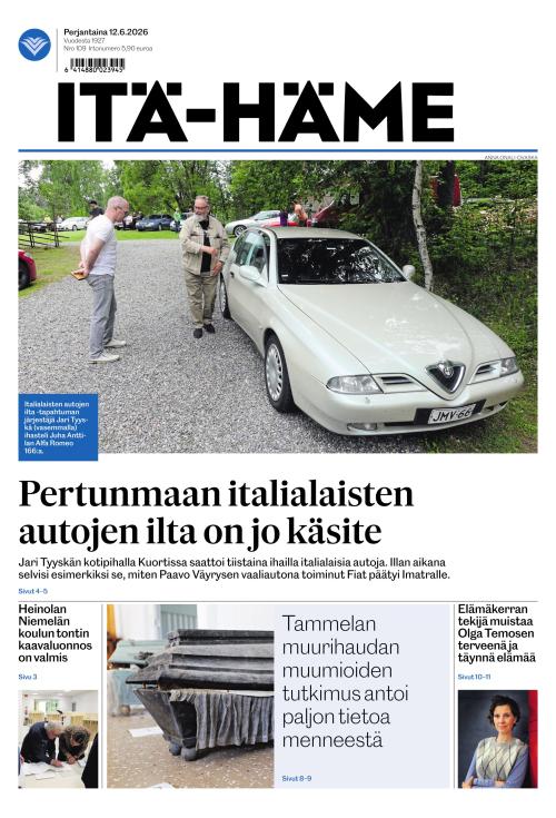 Itä-Häme 12.6.2026