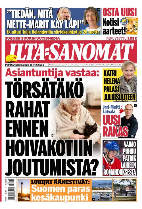Ilta-Sanomat 12.6.2026