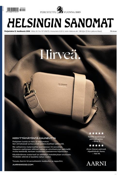 Helsingin Sanomat 12.6.2026