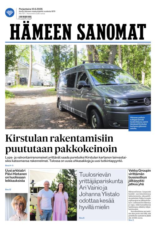 Hämeen Sanomat 12.6.2026